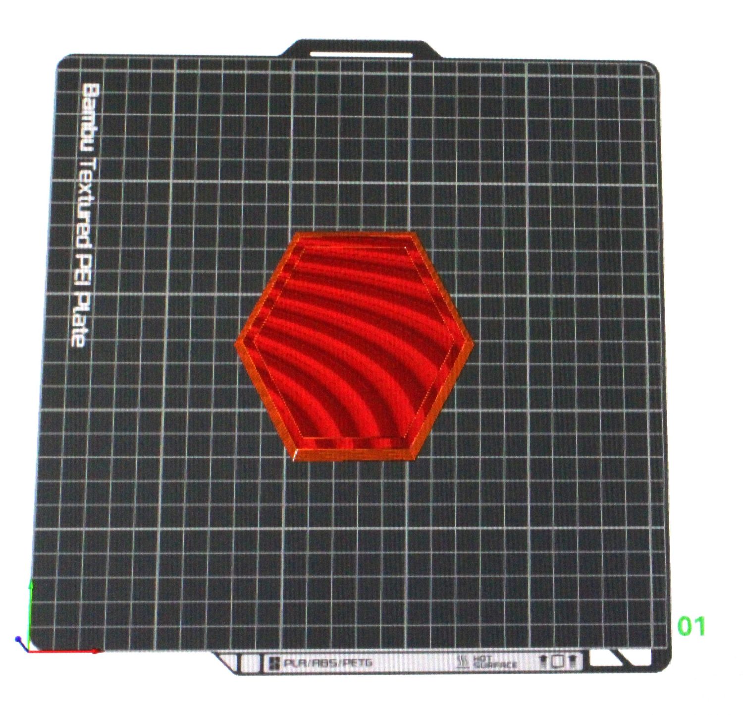 100 Millimeter Hex Base 1 Count