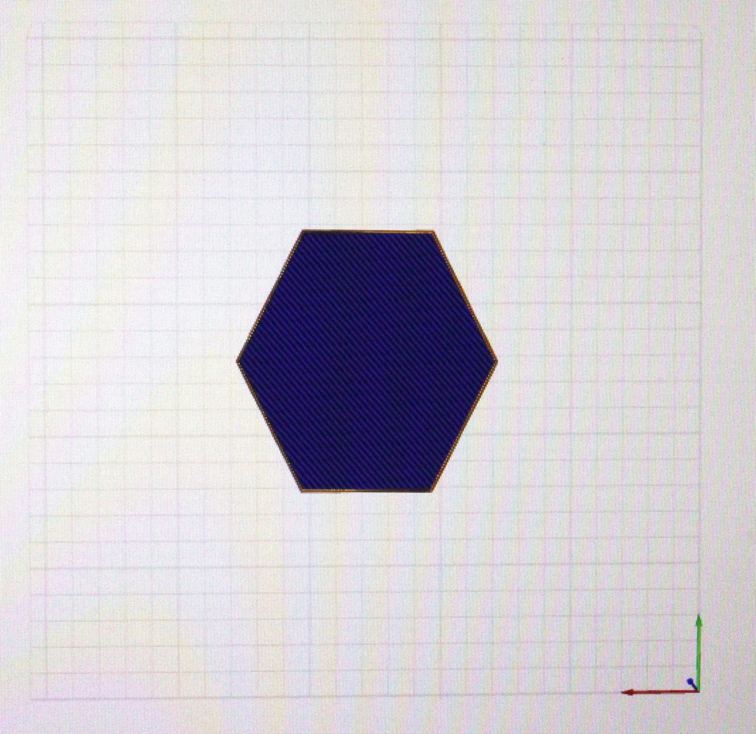 100 Millimeter Hex Base 1 Count