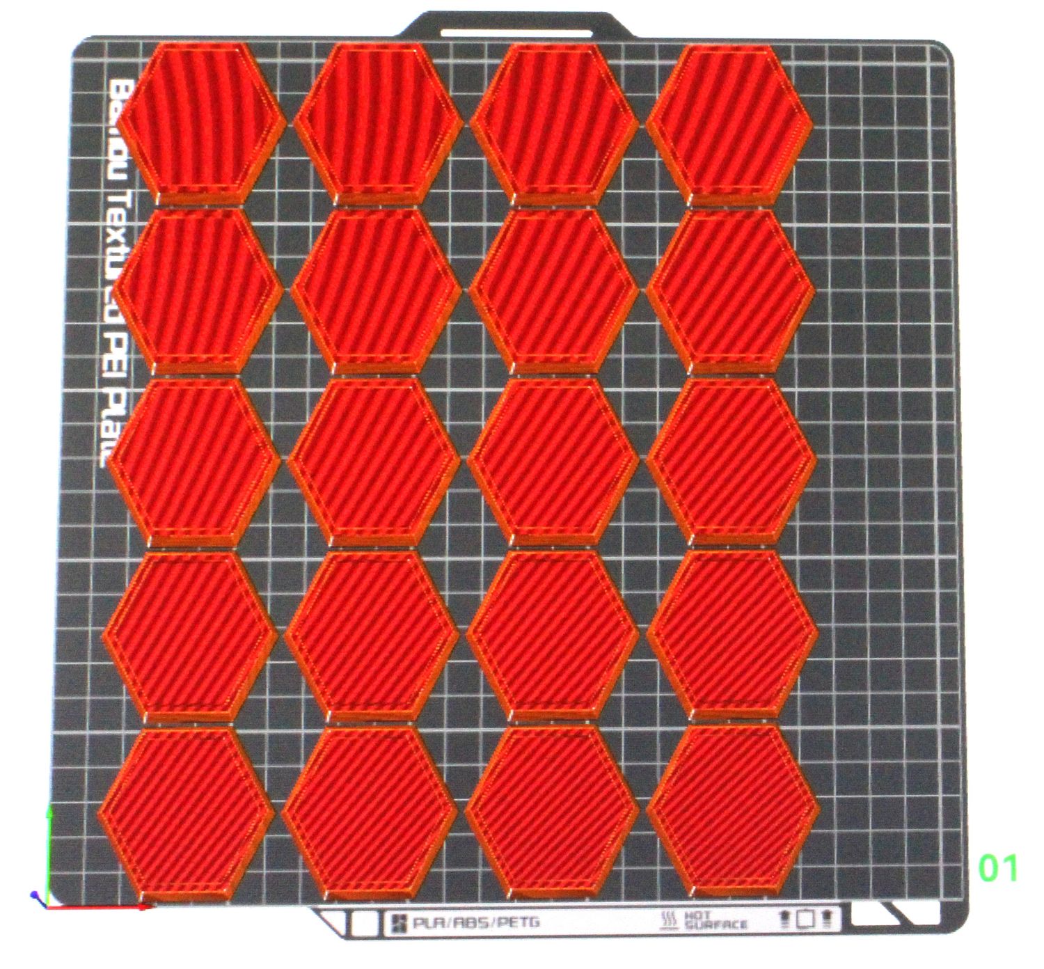 50 Millimeter Hex Base 20 Count