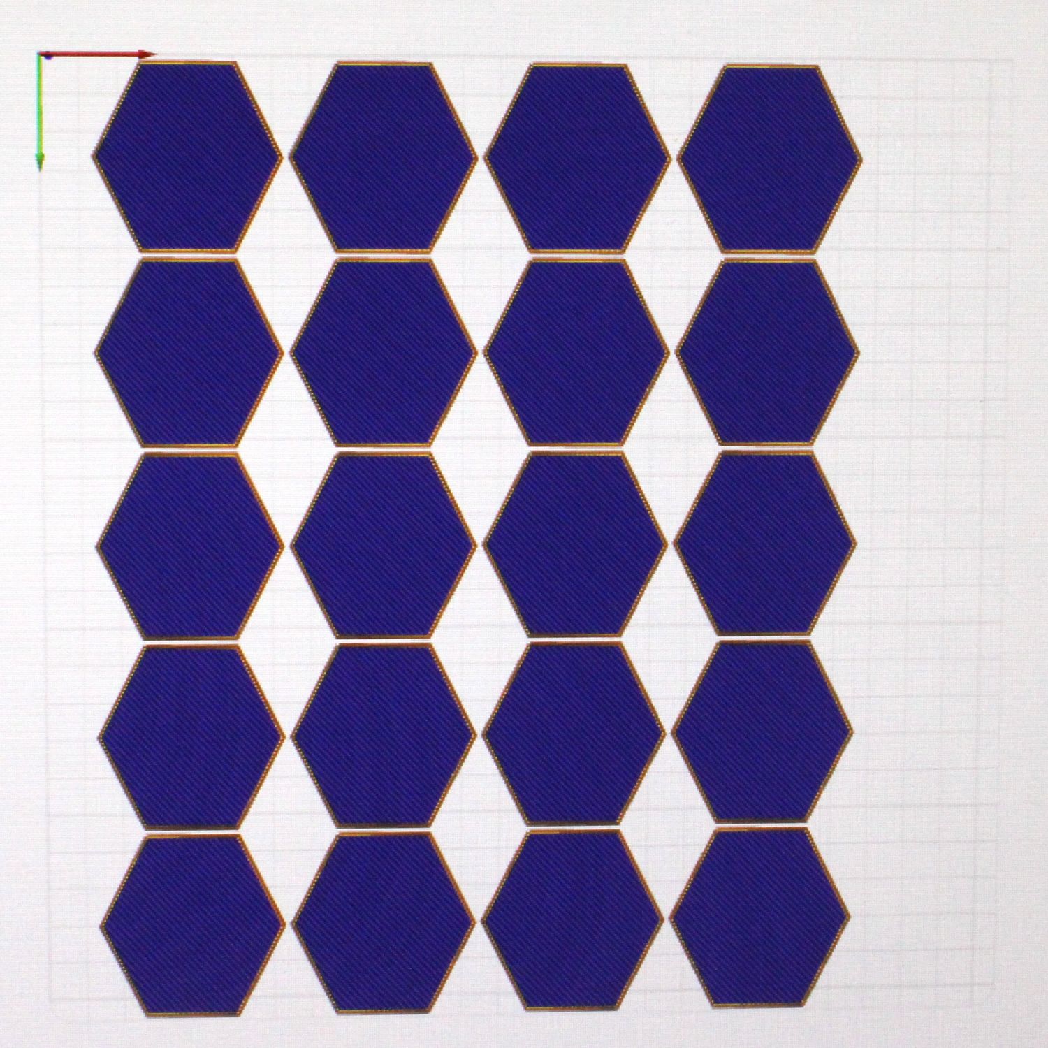 50 Millimeter Hex Base 20 Count