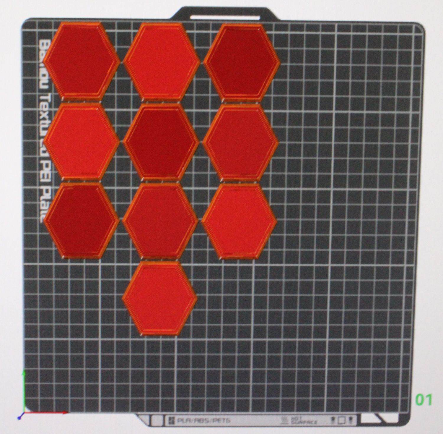 50 Millimeter Hex Base 10 Count
