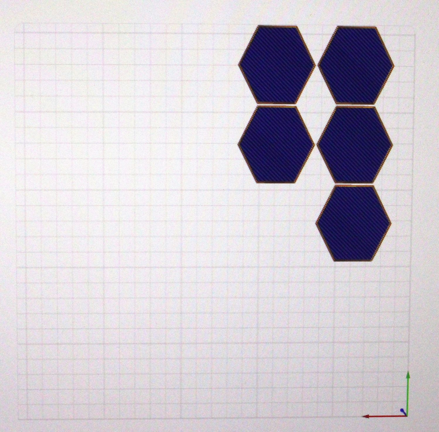 50 Millimeter Hex Base 5 Count