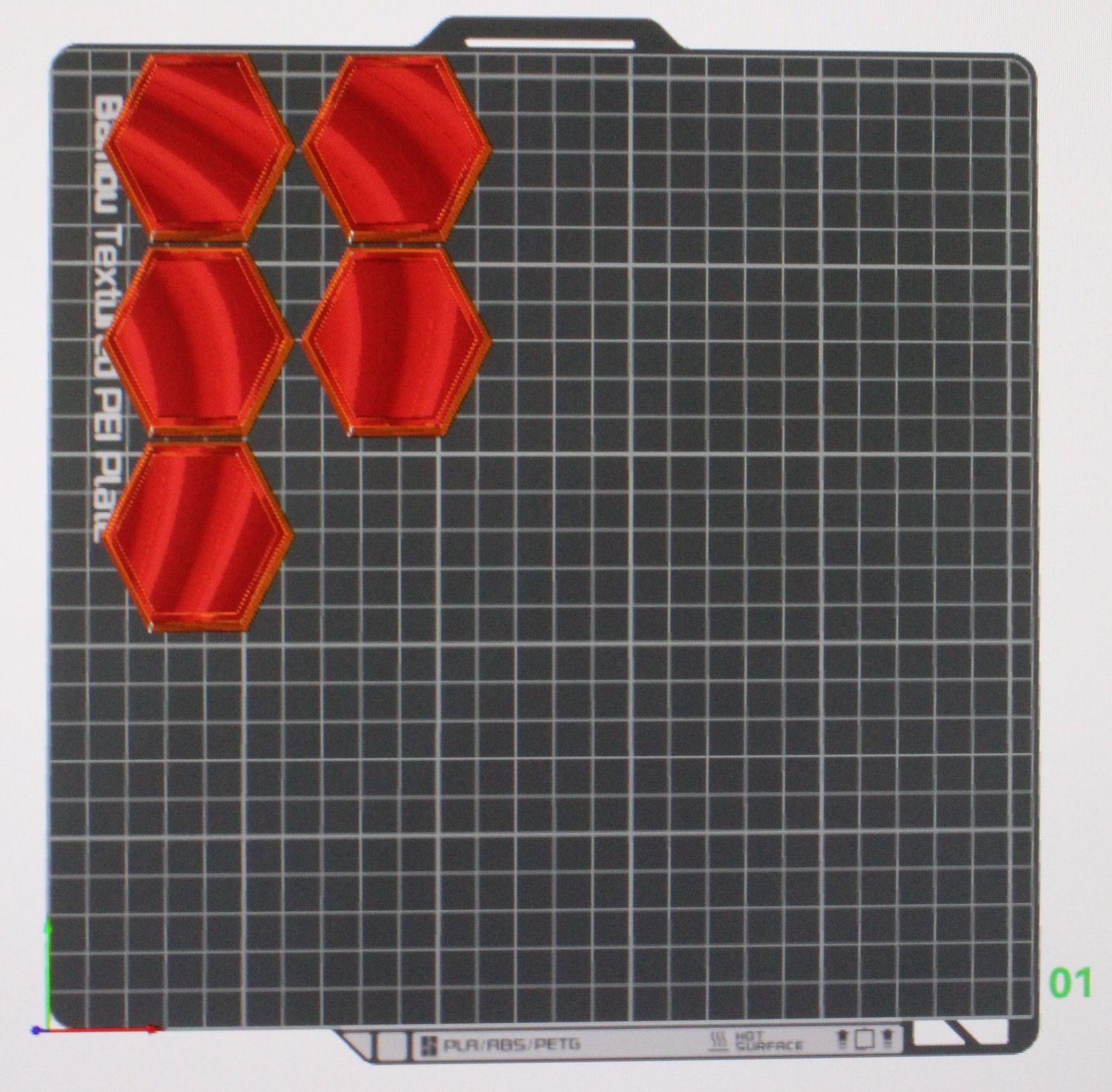 50 Millimeter Hex Base 5 Count