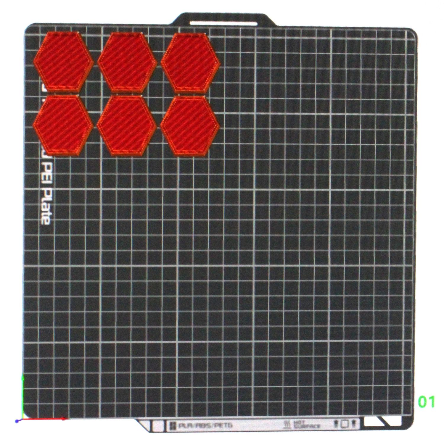 40 Millimeter Hex Base 6 Count