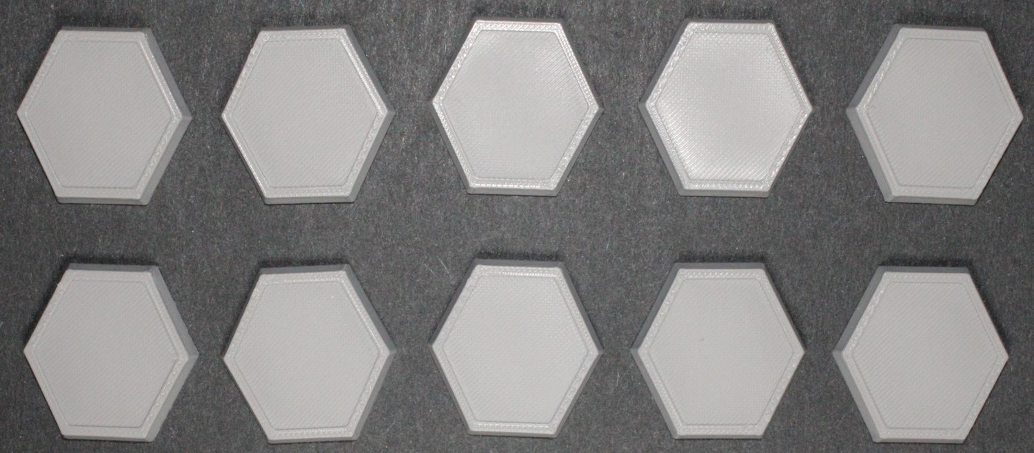 35 Millimeter Hex Base 10 Count