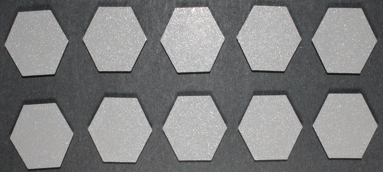 35 Millimeter Hex Base 10 Count