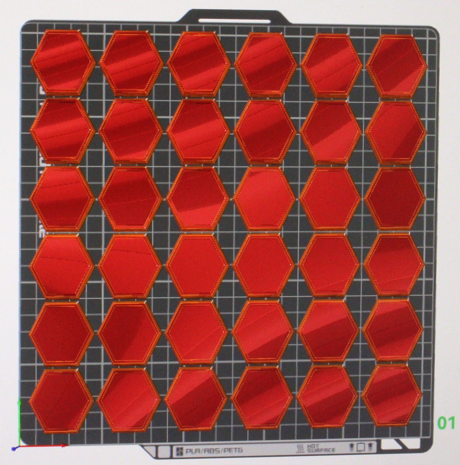 40 Millimeter Hex Base 36 Count