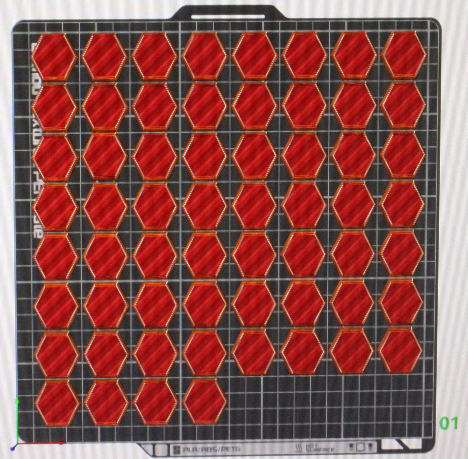 29 Millimeter Hex Base 60 Count