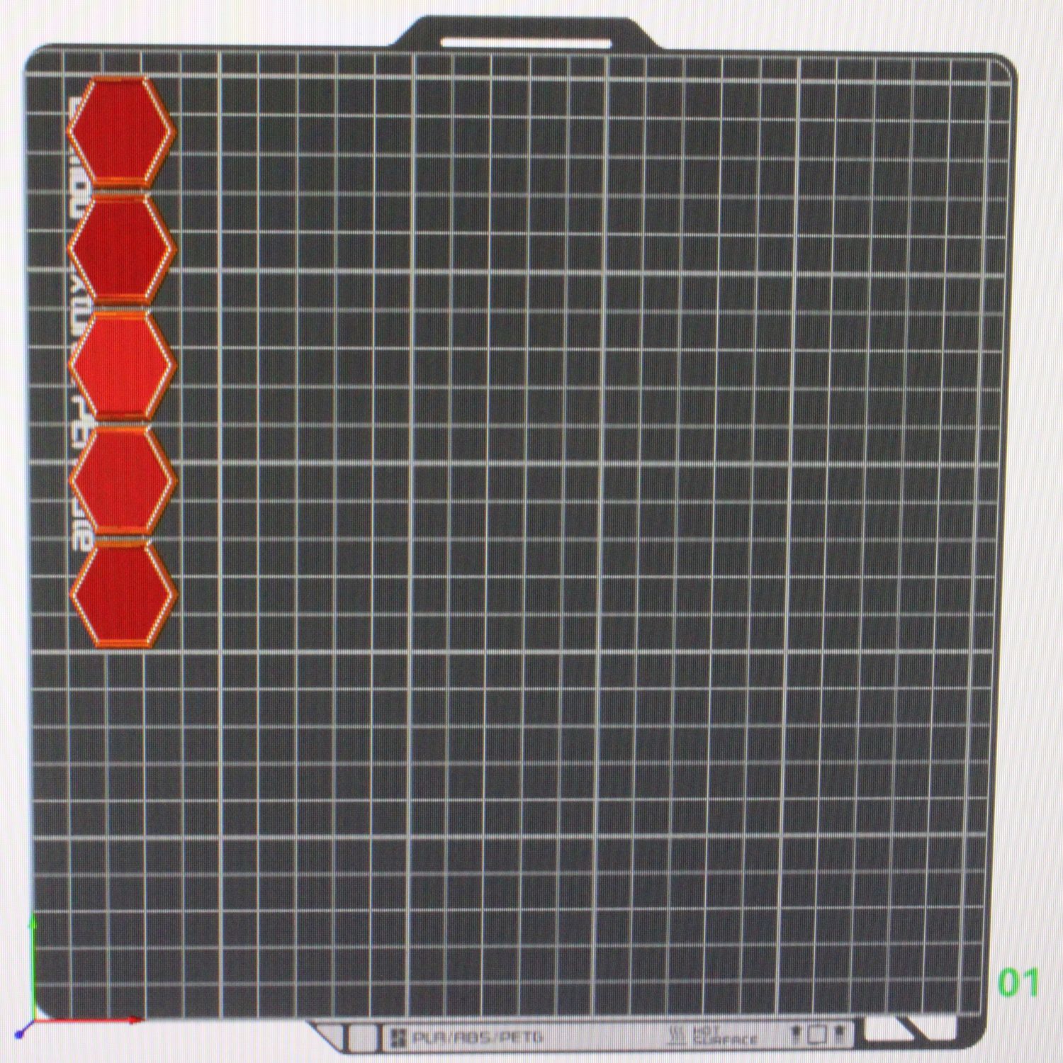 29 Millimeter Hex Base 5 Count