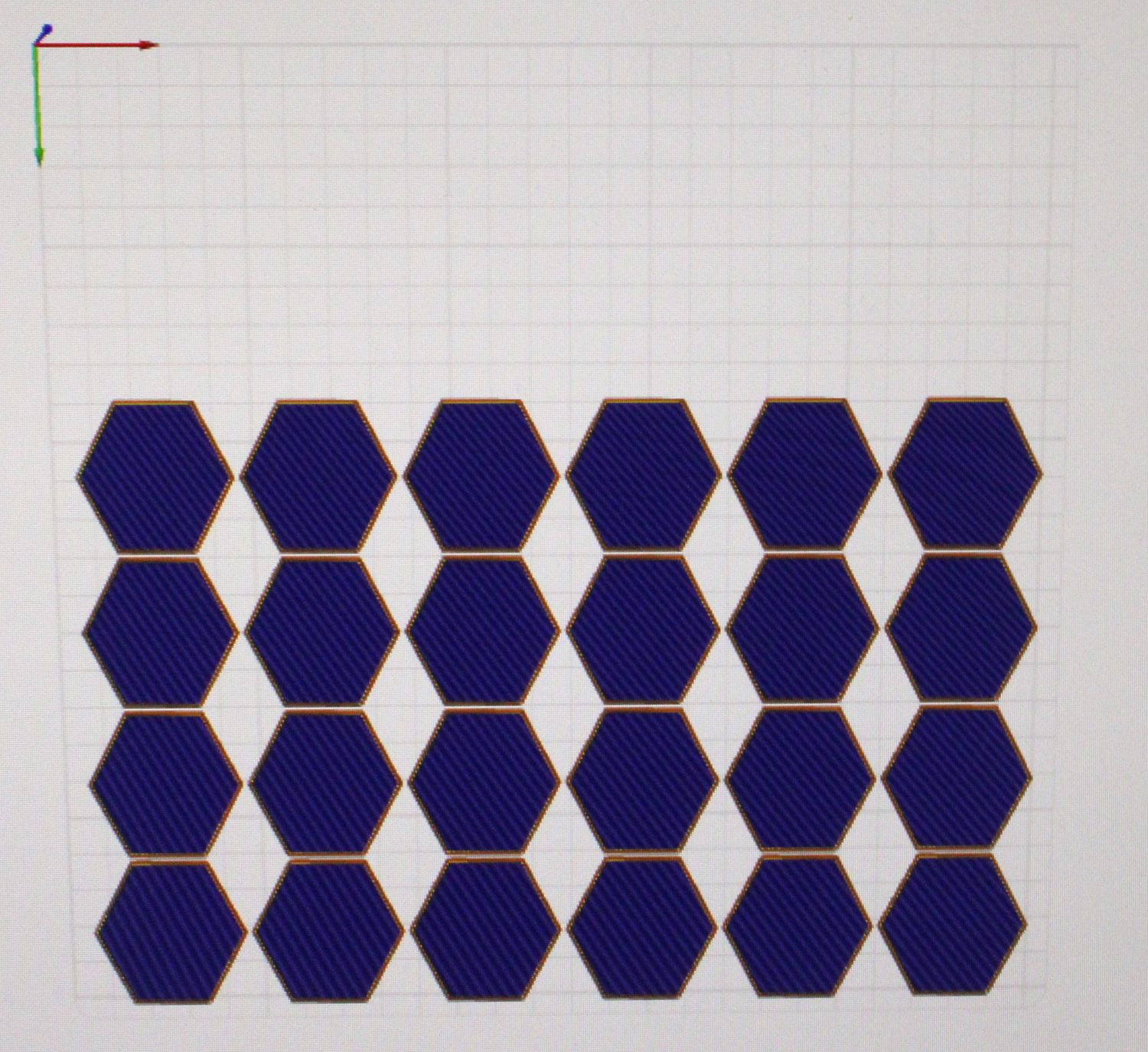 40 Millimeter Hex Base 24 Count