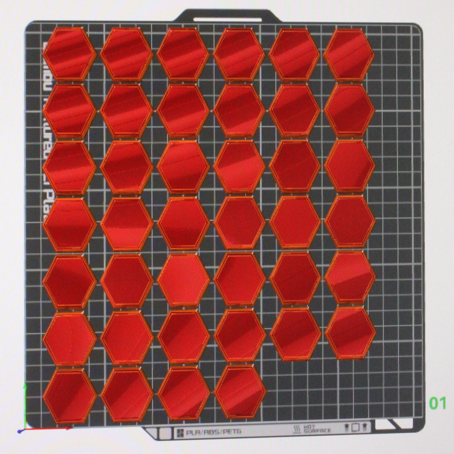 35 Millimeter Hex Base 40 Count