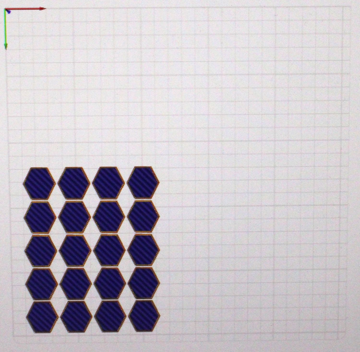 25 Millimeter Hex Base 20 Count