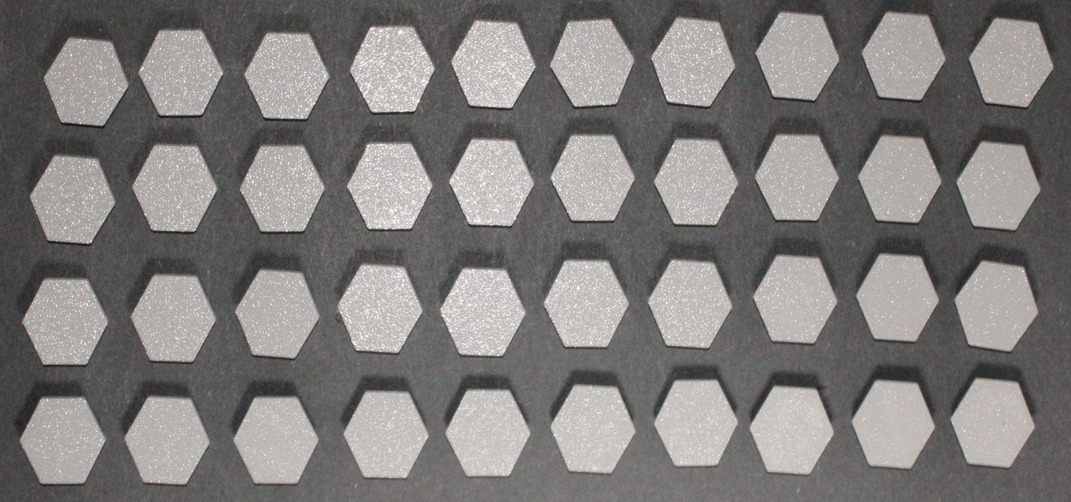 25 Millimeter Hex Base 40 Count