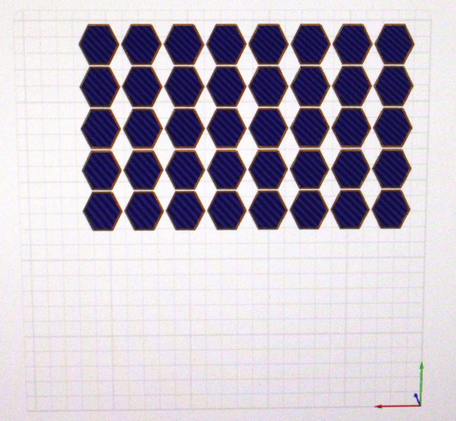 25 Millimeter Hex Base 40 Count
