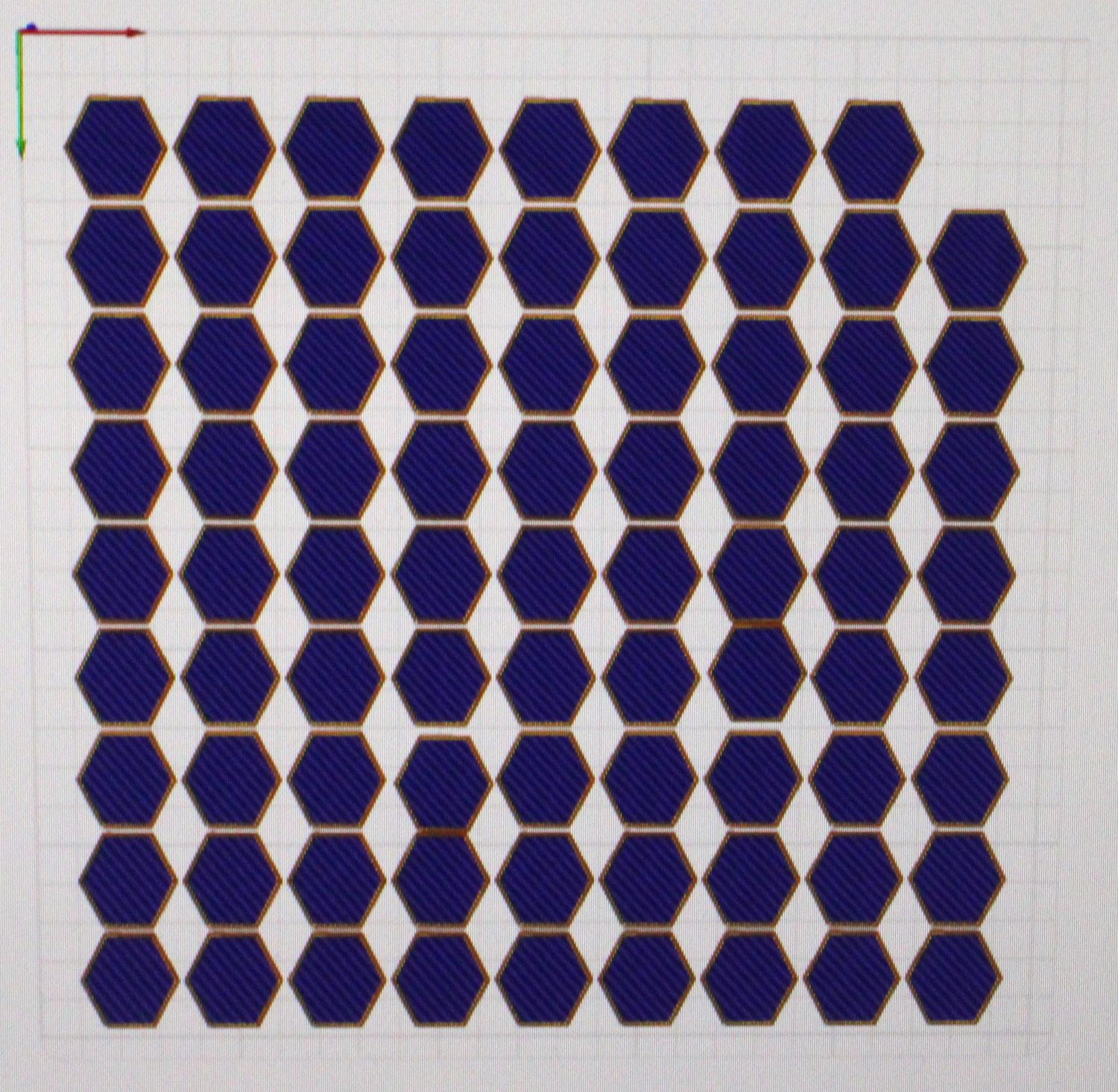 25 Millimeter Hex Base 80 Count