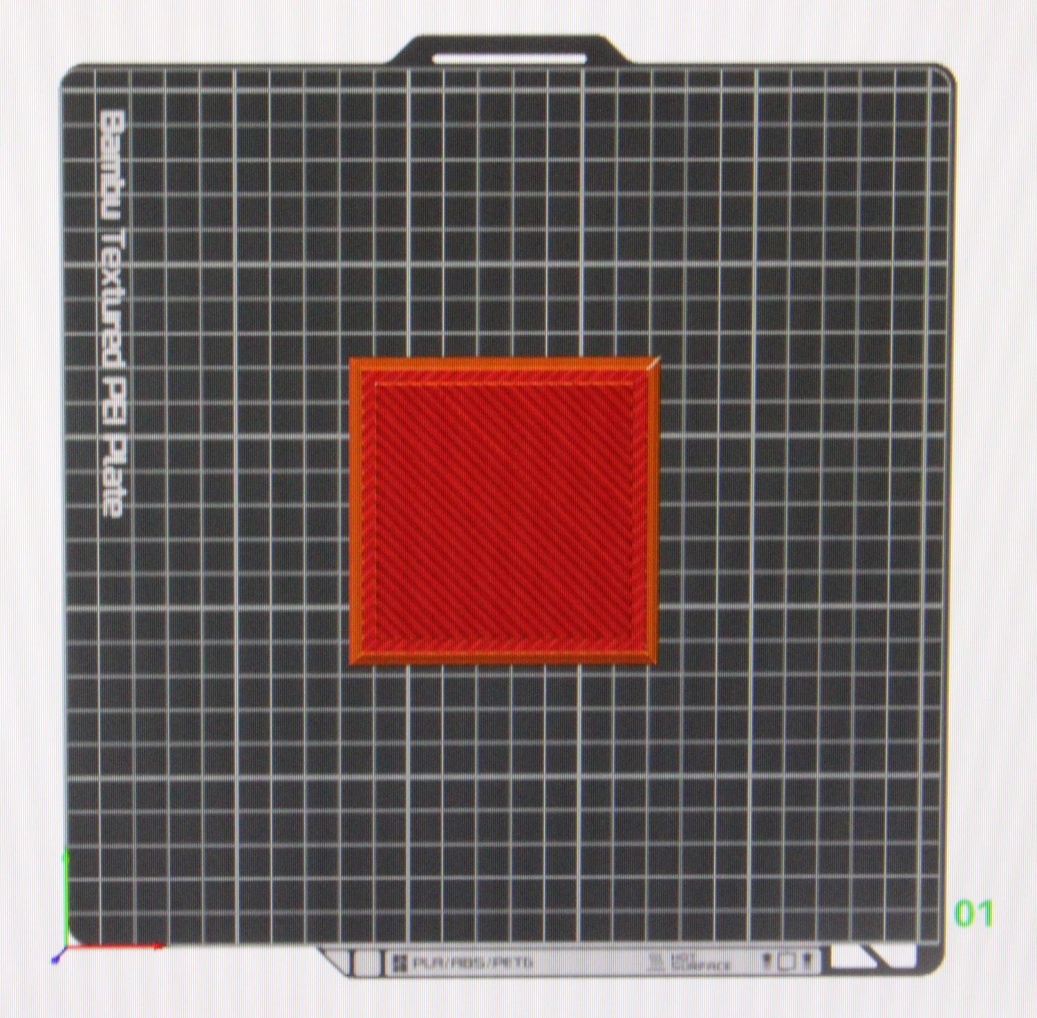 90 Millimeter Square Base 1 Count