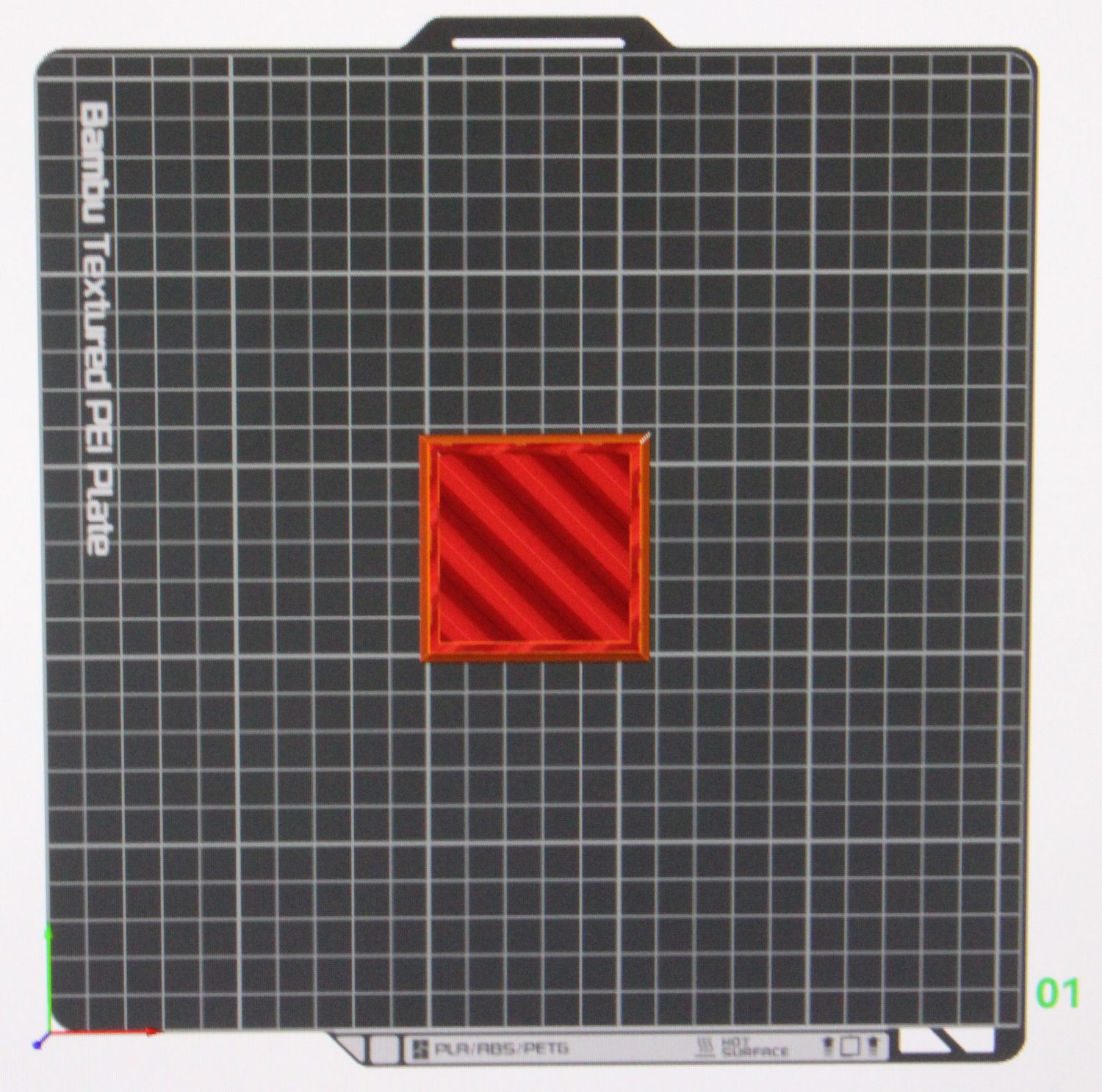 60 Millimeter Square Base 1 Count