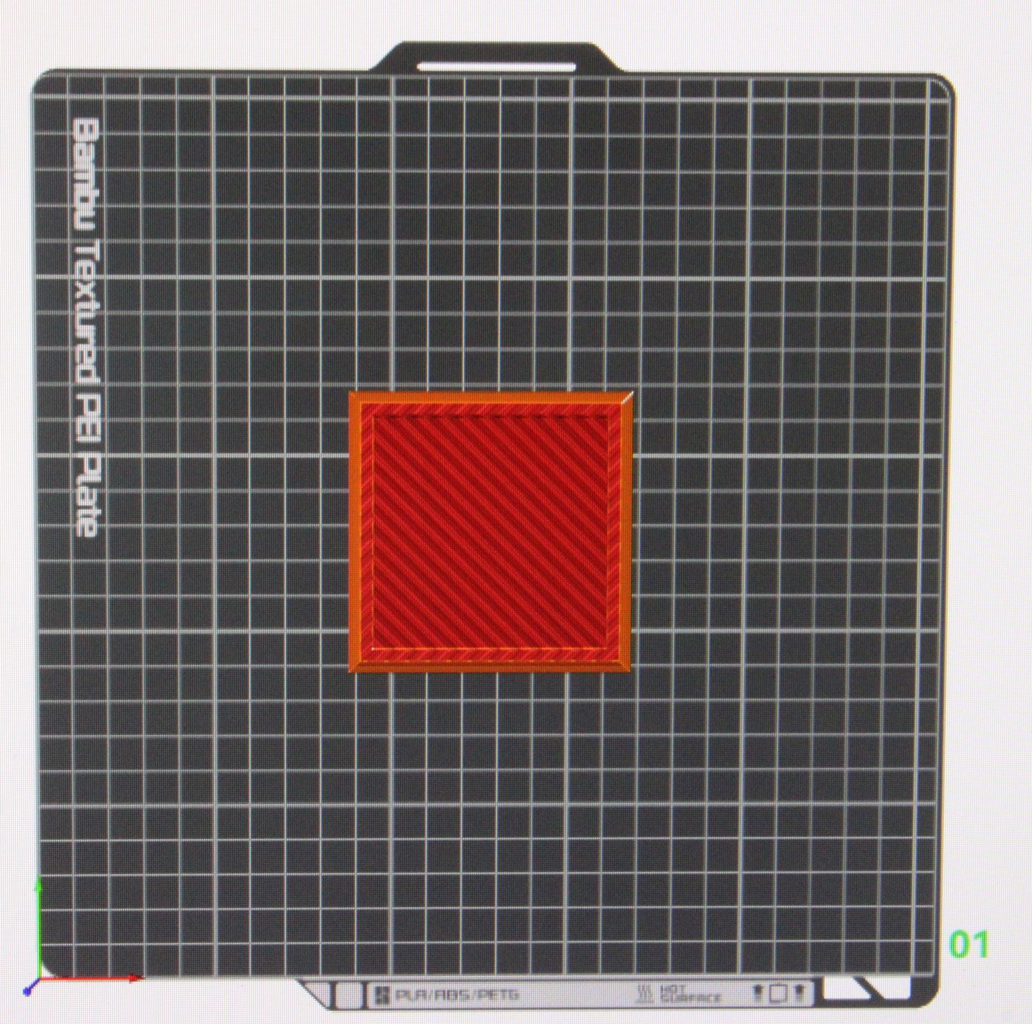 80 Millimeter Square Base 1 Count