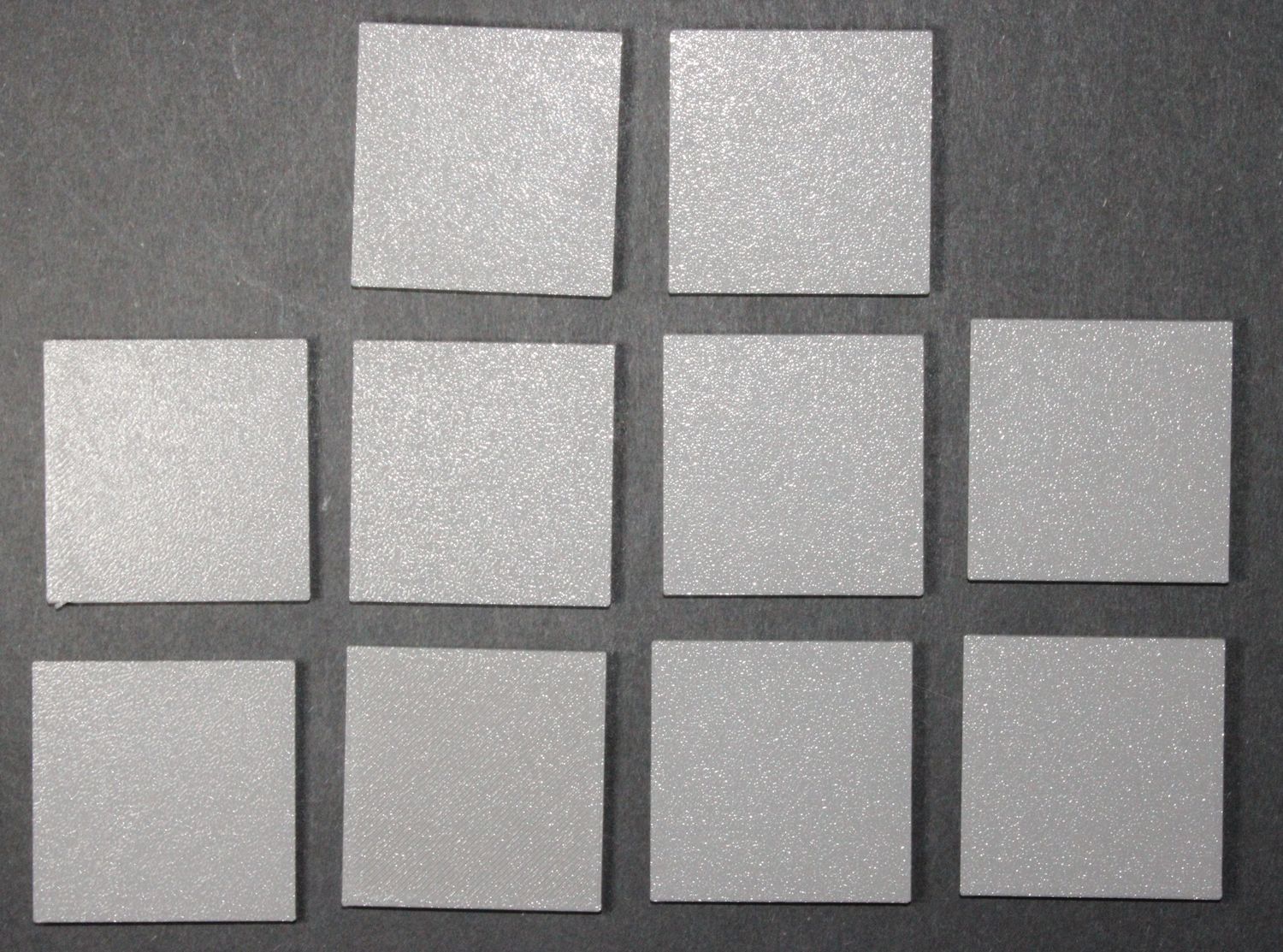 50 Millimeter Square Base 10 Count