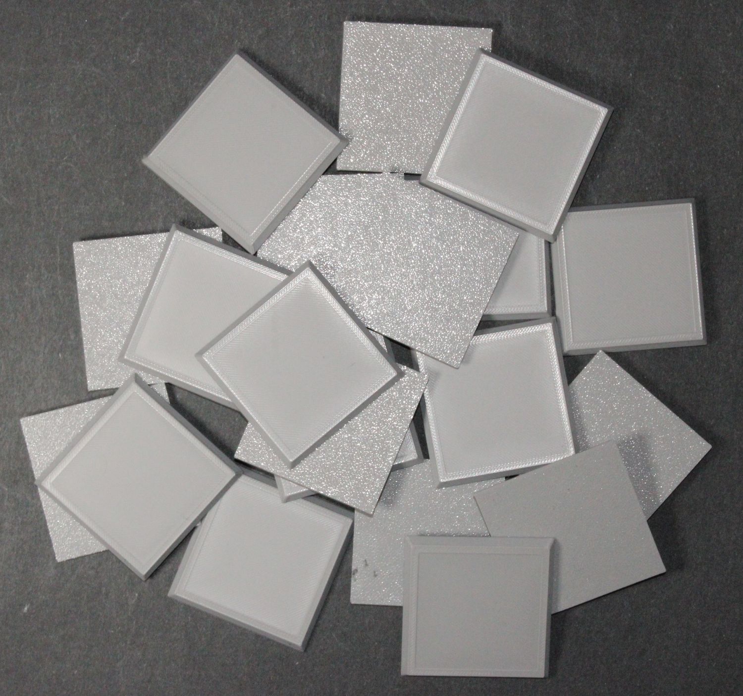 50 Millimeter Square Base 20 Count