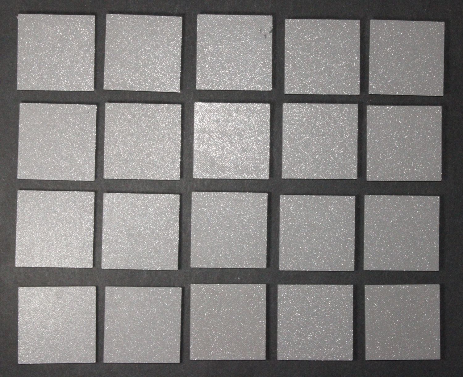 50 Millimeter Square Base 20 Count