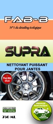 SUPRA Nettoyant Jantes Écologique
