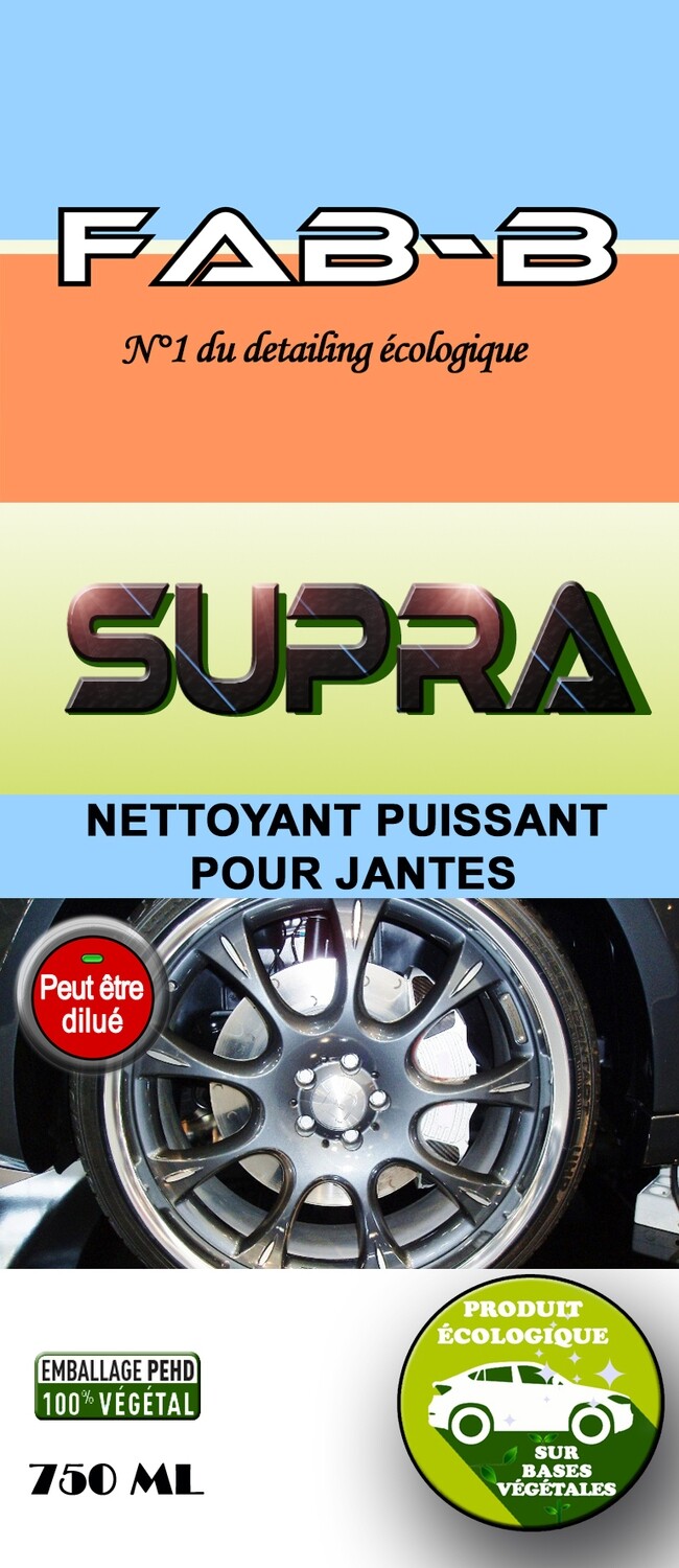 SUPRA Nettoyant Jantes Écologique