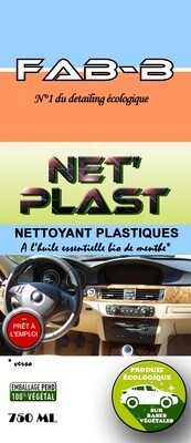 NET'PLAST Nettoyant Plastiques Écologique