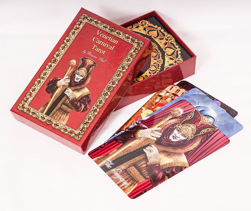 Venetian Carnival Tarot MAXI - Collectors!