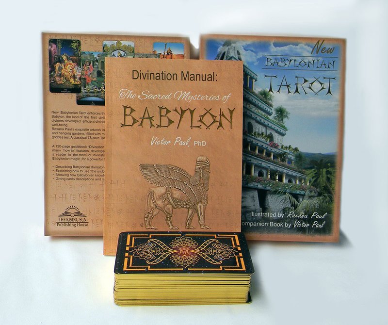 New Babylonian Tarot (STANDARD SET = cards +book)