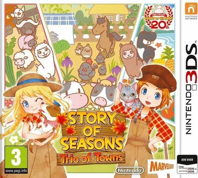 3DS- Story of Seasons: Trio of Towns