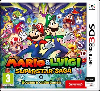 3DS- Mario &amp; Luigi Superstar Saga + Bowsers onderdanen