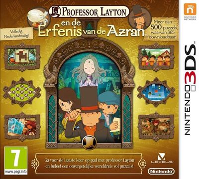 3DS- Professor Layton en de Erfenis van de Azran