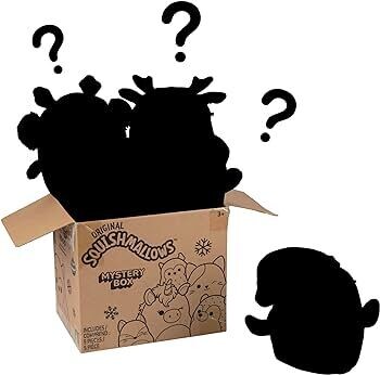 Squishmallows 5&quot; Mystery Box Plush 5 Pack-New 2024 Styles-Official Kellytoy-Soft &amp; Squishy Mini Stuffed Animal Toy
