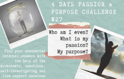 3 days Passion & Purpose Challenge SELF DRIVE