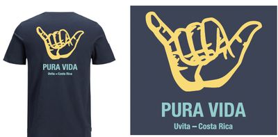 CV Shaka Logo Mens Tee