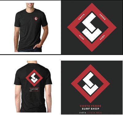 CV Logo  Mens Tee shirt