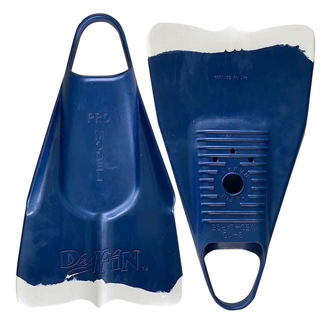 Dafin Signature Fins, Color: WSL Blu/Wht, Size: XS