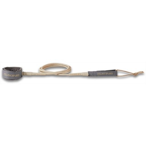 Dakine kainui team 1/4" leash, Colour: turtledove, Size: 6'