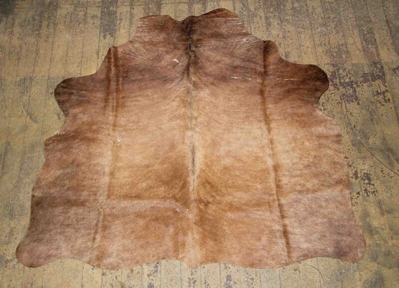 COW HIDE RUG NATURAL EXOTIC COLOR ASSORTED #1 A QUALITY 19ft2 AVERAGE 12056