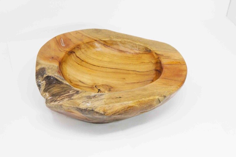 DISPLAY BOWL TEAK ROOT THICK 29058