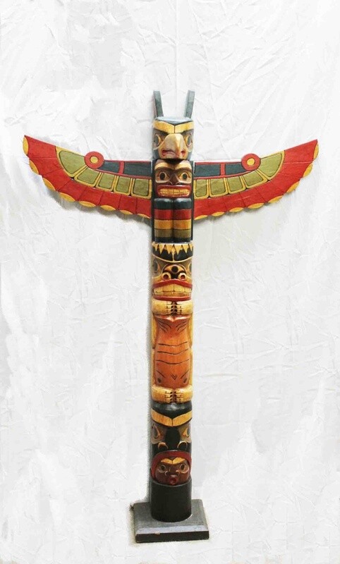 TOTEM POLE ALBESIA WOOD 20159