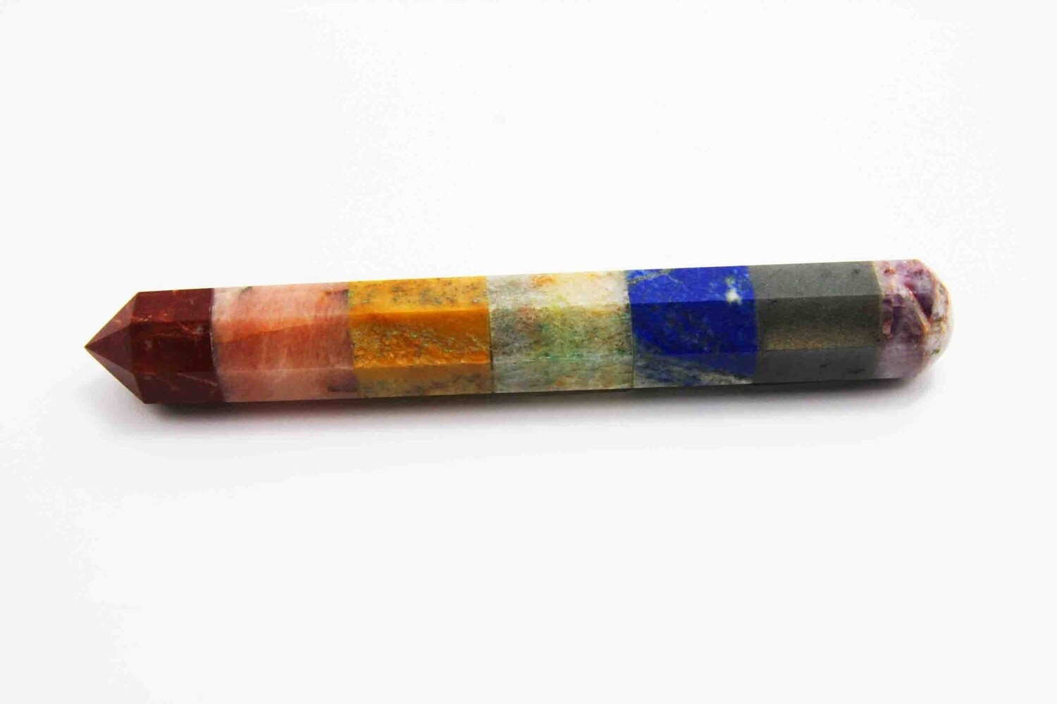 MASSAGE WAND WITH 7 CHAKRA BONDED STONES 19531