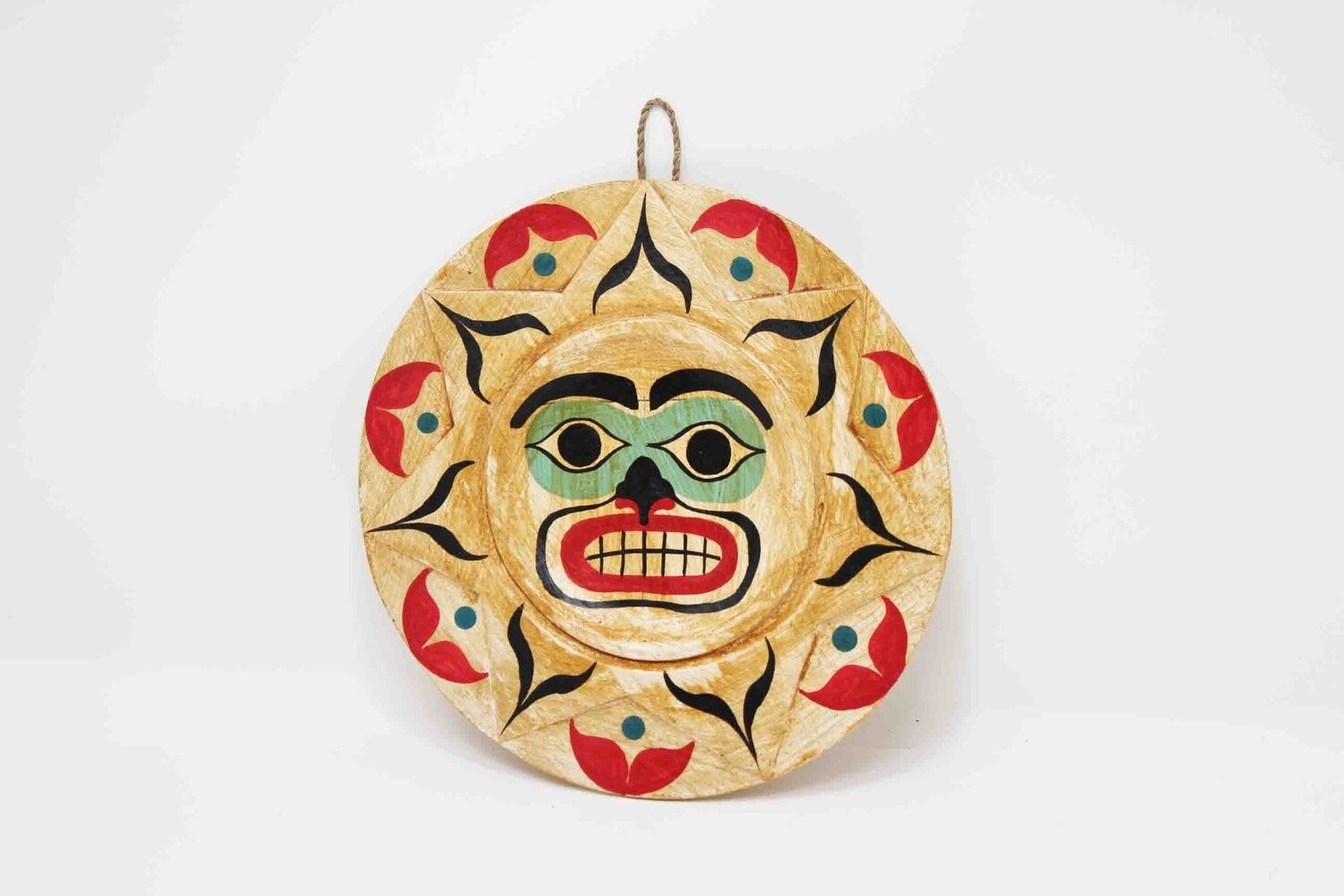 NORTHWEST INDIAN STYLE SUN MASK 1993