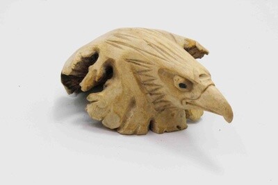 EAGLE HEAD MOUTH CLOSED 21865