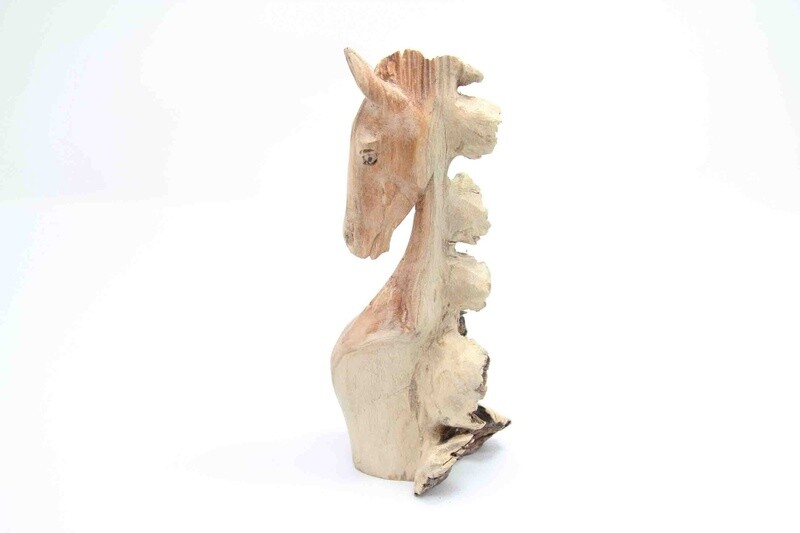 HORSE HEAD BUST STATUE PARASITE 6786