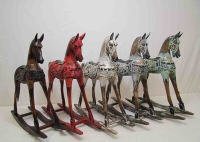 ROCKING HORSE ANTIQUE PAINT 2243