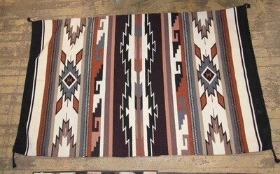 SOUTHWESTERN WOOL RUG IN TRADING POST AND INDIO AND MAYA MODERN DESIGNS 7241
