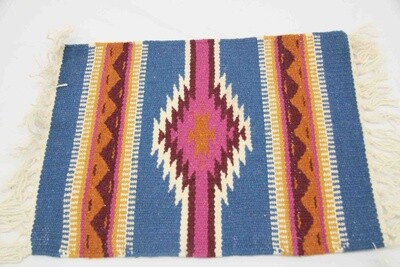 SOUTHWESTERN WOOL TABLE PLACEMAT IN TRADING POST AND INDIO AND MAYA MODERN DESIGNS 16397