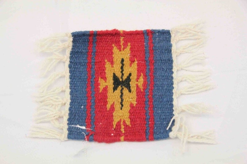 HAND WOVEN COASTER IN MAYA MODERN DESIGNS ASSORTED 16395